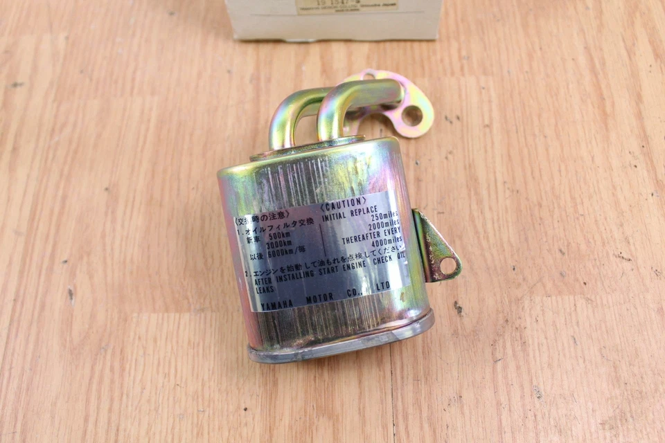 Filtro de óleo duplo 1973-1974 YAMAHA TX750 - Imagem 3 de 4