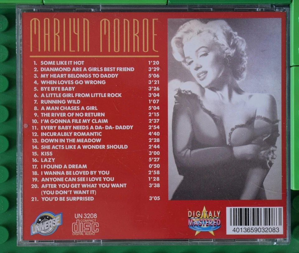 Marilyn Monroe - Original Artists Original Recordings - Universe - CD - Bild 2 von 4
