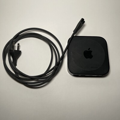 Apple TV 3rd Gen A1469 HD Media Streamer Streaming Box w/power cord- NO REMOTE