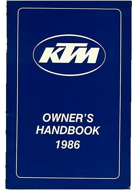 Manual Ktm | eBay