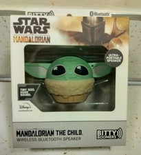 Bitty Boomers Star Wars The Mandalorian Baby Yoda The Child Bluetooth Speaker...