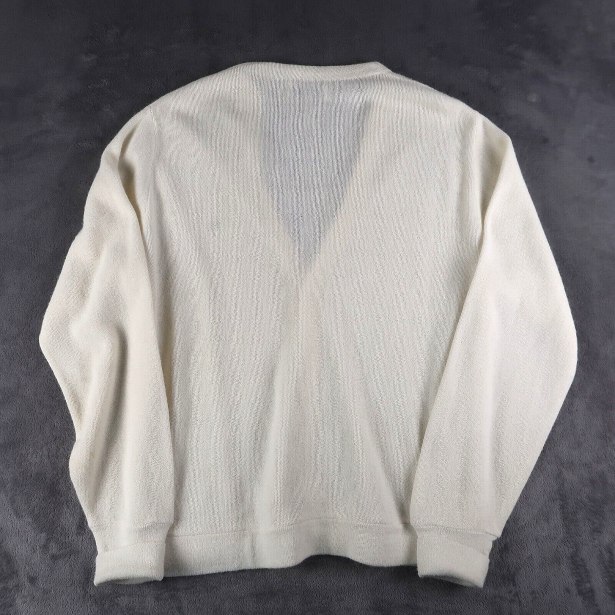 VIntage Christian Dior Monsieur Ivory V Neck Dad Cardigan VIntage Christian Dior Monsieur Ivory V Neck Dad Cardigan