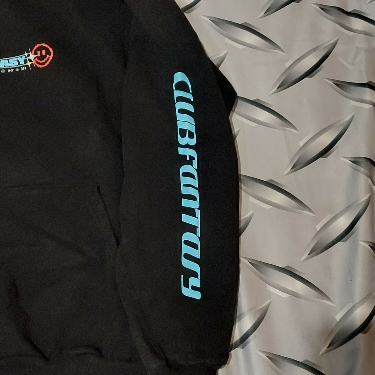 CLUB FANTASY ENDLESS EUPHORIA BLACK HOODIE SIZE L