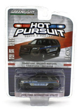 1:64 Greenlight HOT PURSUIT 26 = TOMBSTONE, AZ Marshal 2016 Ford Utility NIP