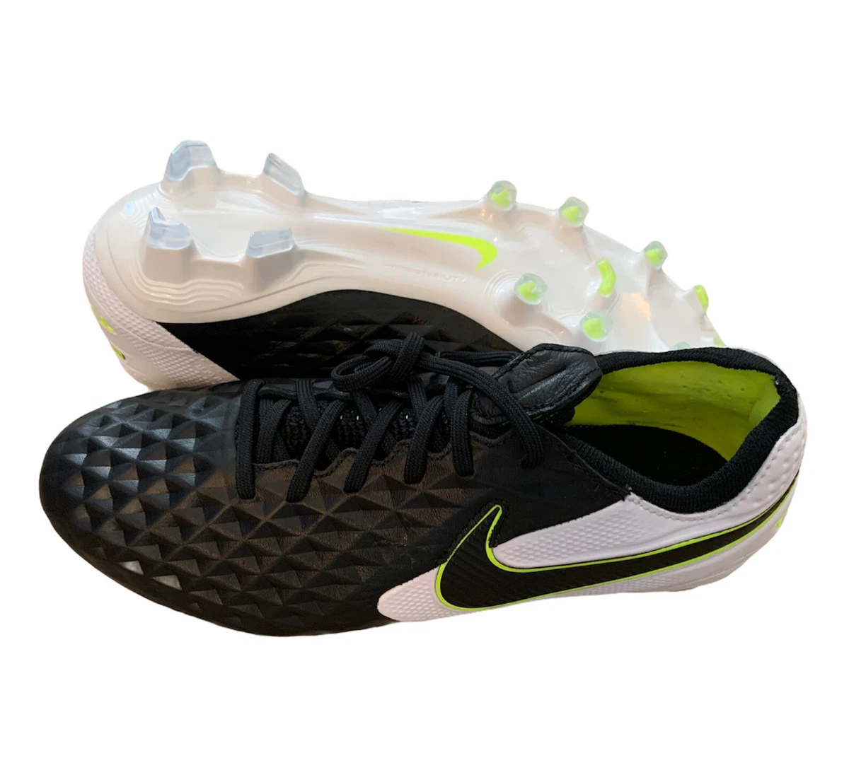 Nike Tiempo Legend 8 Elite FG Black Volt for Sale | Authenticity