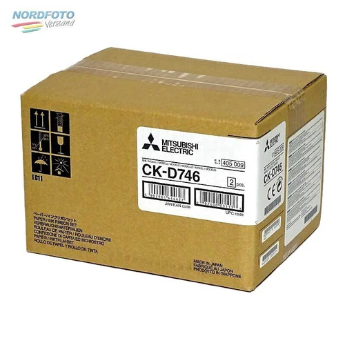 MITSUBISHI CK D 746 10x15cm (4x6inch) für 800 Bilder (2x400)