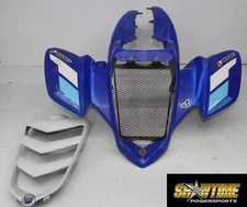 01-05 YAMAHA RAPTOR YFM 660 FRONT UPPER NOSE FAIRING COWL FENDER HOOD GRILL
