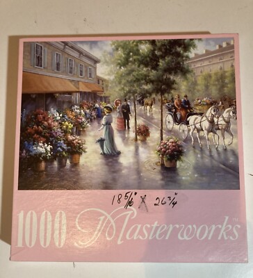 MORNING HAS BROKEN 1000 piece puzzle MASTERWORKS RoseArt FACTORY SEALED nib