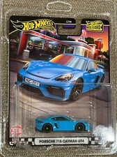 Hot Wheels  Boulevard  # 93 Porsche 718 Cayman GT4 , Free Protector & Shipping !