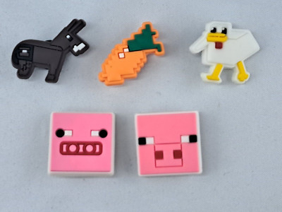 Minecraft Shoe Charms/Schuhstecker/Pin für Crocs Dekoration Geschenk Set B