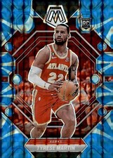 2022-23 Panini Mosaic - Reactive Blue Mosaic Prizm #214 Tyrese Martin (RC)