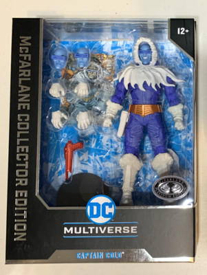 McFarlane Toys DC Multiverse Captain Cold Collectors Edition #30 CHASE PLATINUM