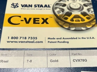 リール VAN STAAL C-VEX 7/8 GOLD VAN STAAL C-VEX fly reel 7/8 GOLD rare USED JP | eBay