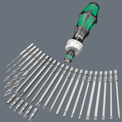 Wera 17 Piece Kraftform Kompakt Ratchet Screwdriver 4013288155290 eBay