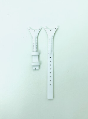 D&G WATCH STRAP , DW0284 , WHITE LEATHER  STRAP , D&G STRAP , D&G WATCH , D&G