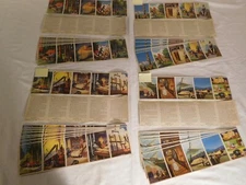 200 Rare Vintage 1953 Presented by Coca-Cola Educational Lumber Cards ~ Unused