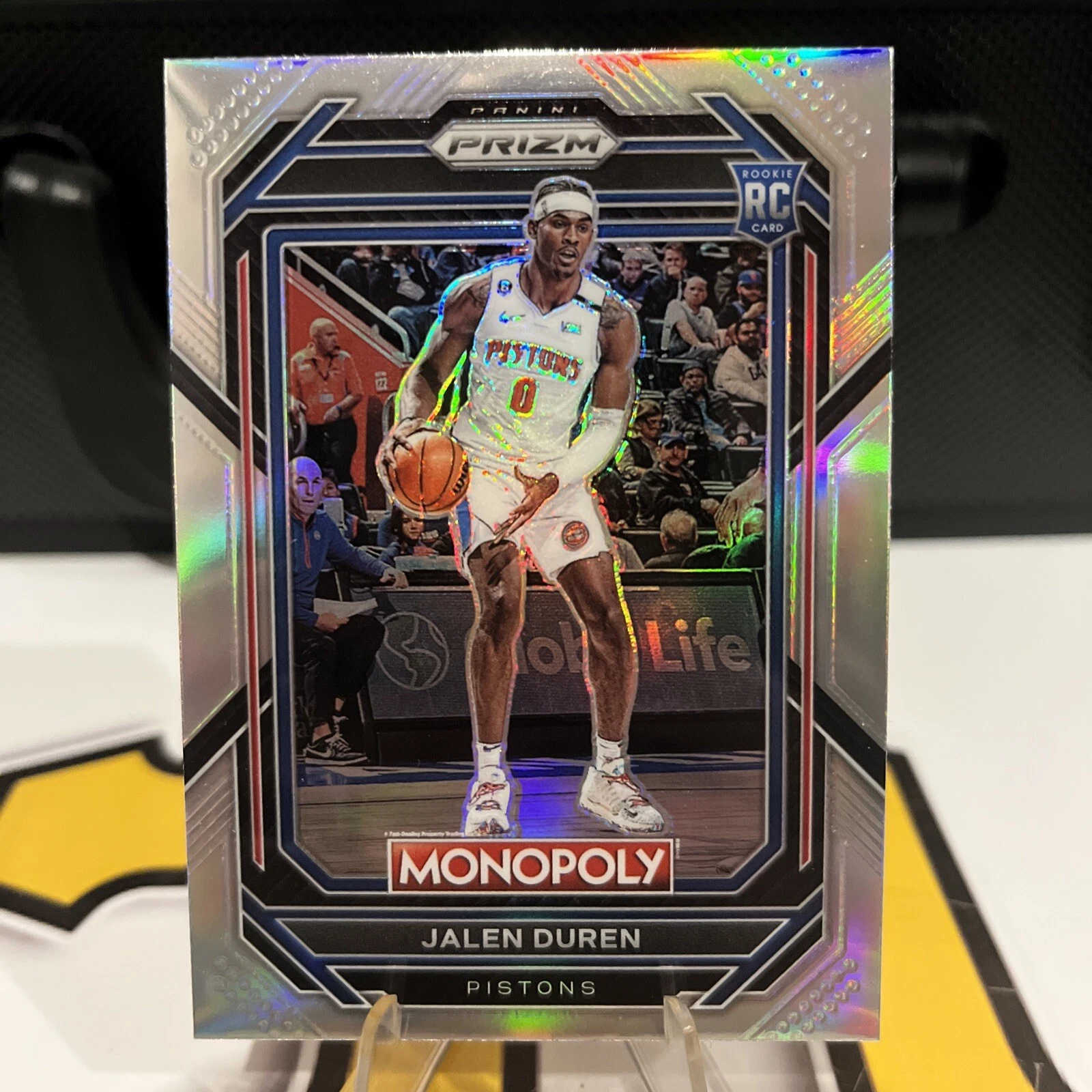 2022-23 Panini Prizm Monopoly - Silver Prizm #27 Jalen Duren (RC)