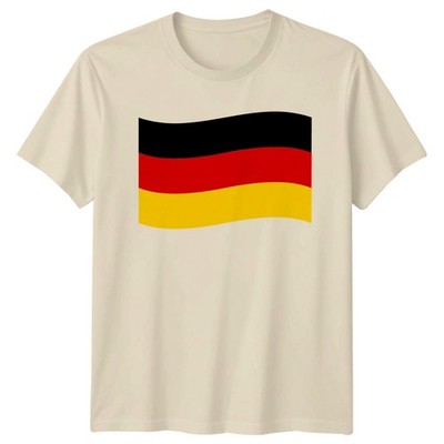 Deutschland Flagge wehen T-Shirt Deutscher Patriotismus Geschenk für Sie und Ihn