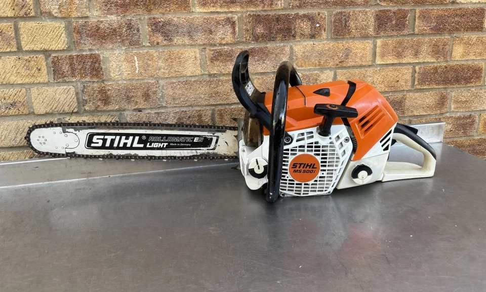 STIHL MS500i PETROL CHAINSAW 22” year 2022 Model ms500i - Image 4 of 4