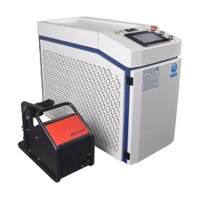 US Raycus 1500W 4In1 Laser Metal Welder Cutting Cleaning Machine Aluminium Steel