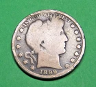 1899-P BARBER HALF DOLLAR