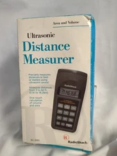 Radio Shack 63-1005 Ultrasonic Distance Measurer Area & Volume 3' to 60' w/box
