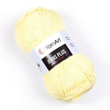 Yarnart Jeans Plus Yarn 55 Cotton 100G Worsted Weight Summer Knits