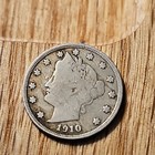 1910 Liberty Head "V" Nickel 5C With Cents Philadelphia Business Strike 412 — photo 2
