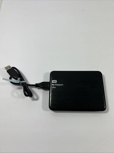 WD My Passport Ultra 1TB WDBZFP0010BBK-04 External Hard Drive Black USB 3.0