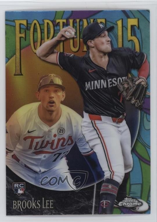 2025 Topps Chrome Fortune 15 Brooks Lee #F15-14 0y2q
