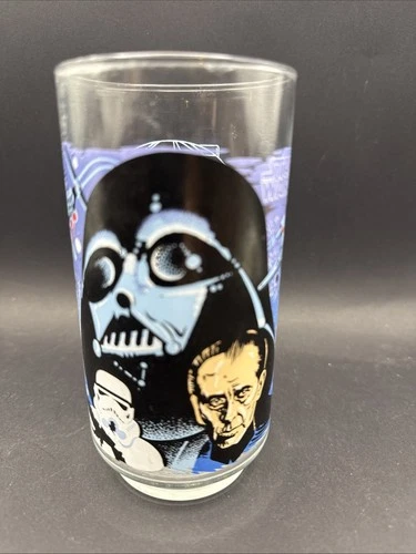 Vintage 1977 Star Wars DARTH VADER Burger King Coca Cola Limited Edition Glass