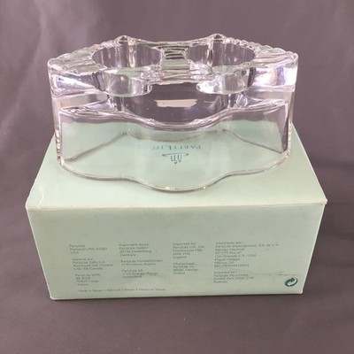 Partylite P7547 Oceanscape Modular Tealight Glass Candle Holder w/Box
