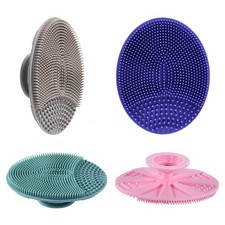 INNERNEED Silicone Face Cleansing Scrubber, Exfoliating Scrub 4rd-mix Colors