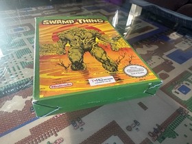 NES Nintendo Swamp Thing CIB Complete in Box GENUINE AUTHENTIC TESTED