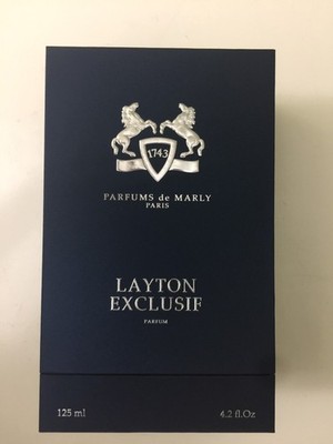 Parfums De Marly Layton Exclusif Parfum 4.2 oz 125mL AUTHENTIC | eBay