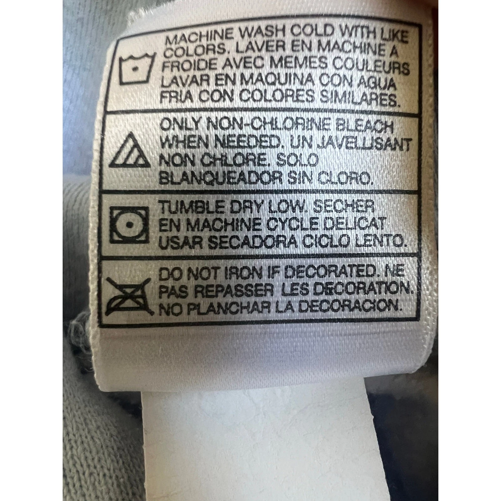 VETEMENTS Felpa con cappuccio Alstyle Apparel blu chiaro hawaiana con fiori taglia XL