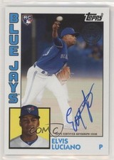 2019 Topps Update 1984 Topps Baseball Auto Elvis Luciano #84A-EL Auto 7i2