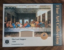 Fine Art Collection Puzzle 1000 Pc "The Last Supper " DaVinci - NEW SEALED