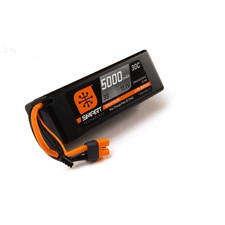 Smart RC LiPo Battery Pack: 5000mAh 3S 11.1V 30C with IC3 Connector (EC3 Comp...
