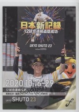 2020 BBM Fusion Ukyo Shuto #93 2s2
