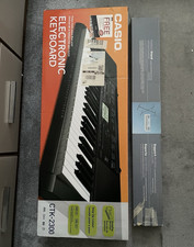 Casio CTK-2300 61-Key Electronic Keyboard Synth Action Built-in Speaker & Stand