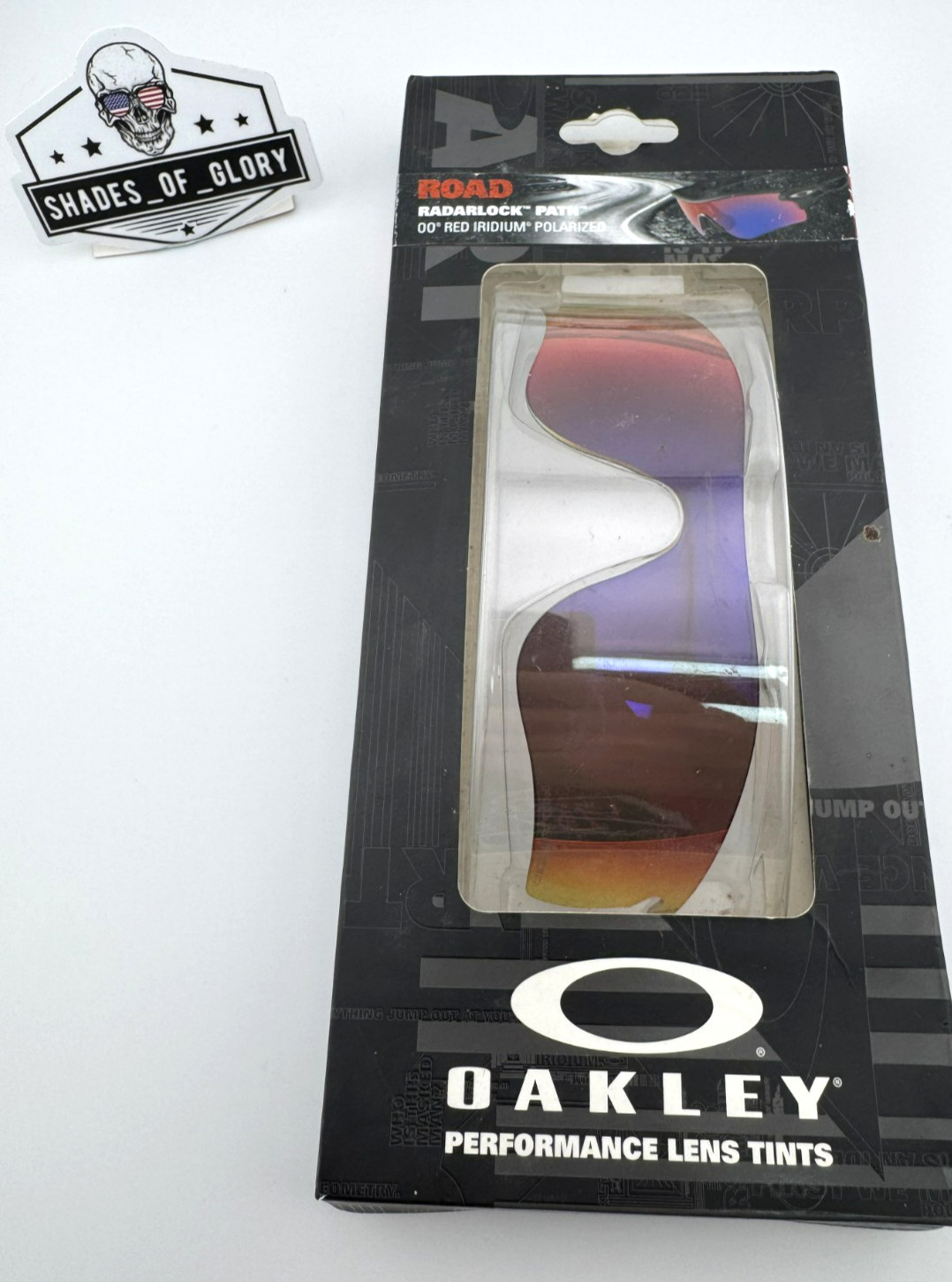 OAKLEY RADARLOCK PATH OO RED IRIDIUM POLARIZED LENS SUNGLASSES AUTHENTIC RARE 9 image 2