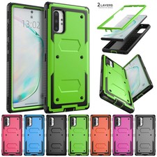 For Samsung Galaxy Note 10 Note 10 Plus Dual Layers Case Protective Phone Cover