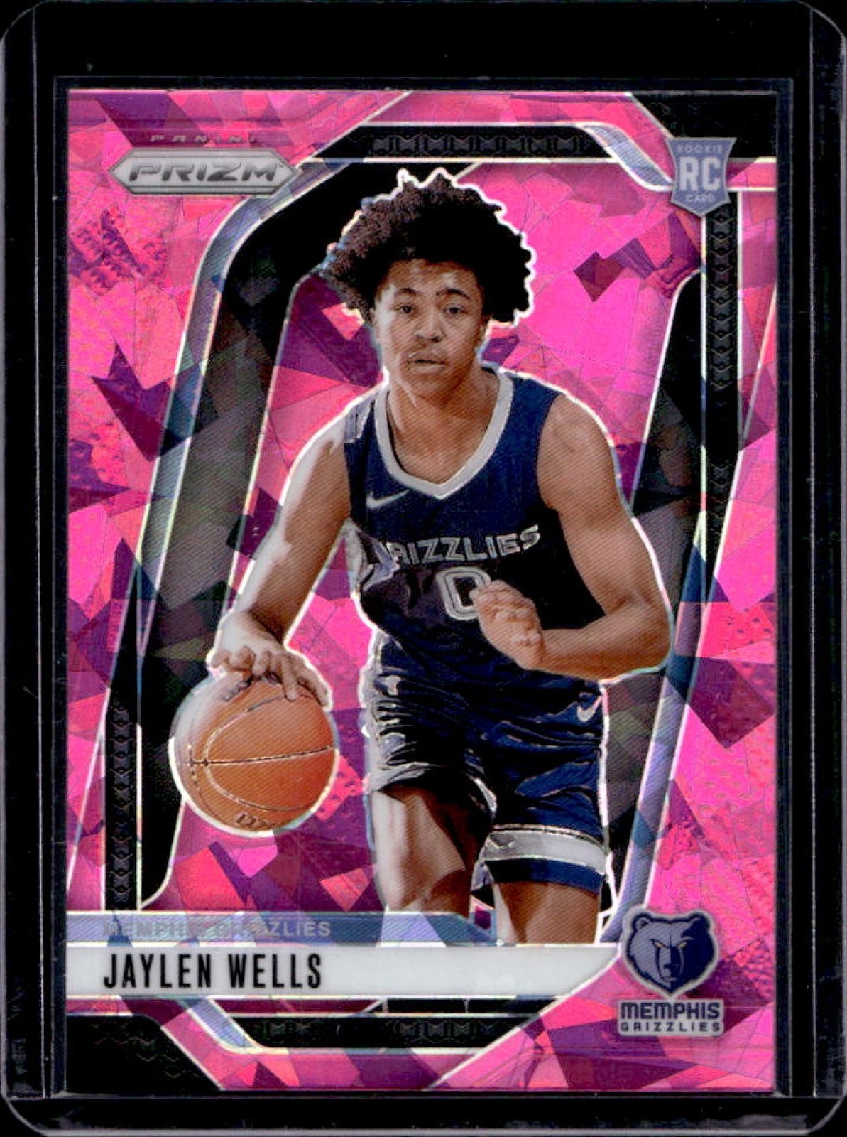 2024-25 Prizm Jaylen Wells RC Pink Ice #239 Grizzlies