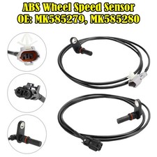 2pcs Rear Left Right Abs Wheel Speed Sensor For Mitsubishi Fuso Canter 3.0