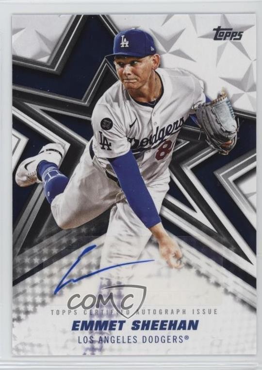 2026 Topps Series 1 Baseball Stars Emmet Sheehan #BSA-ES Auto 5g3