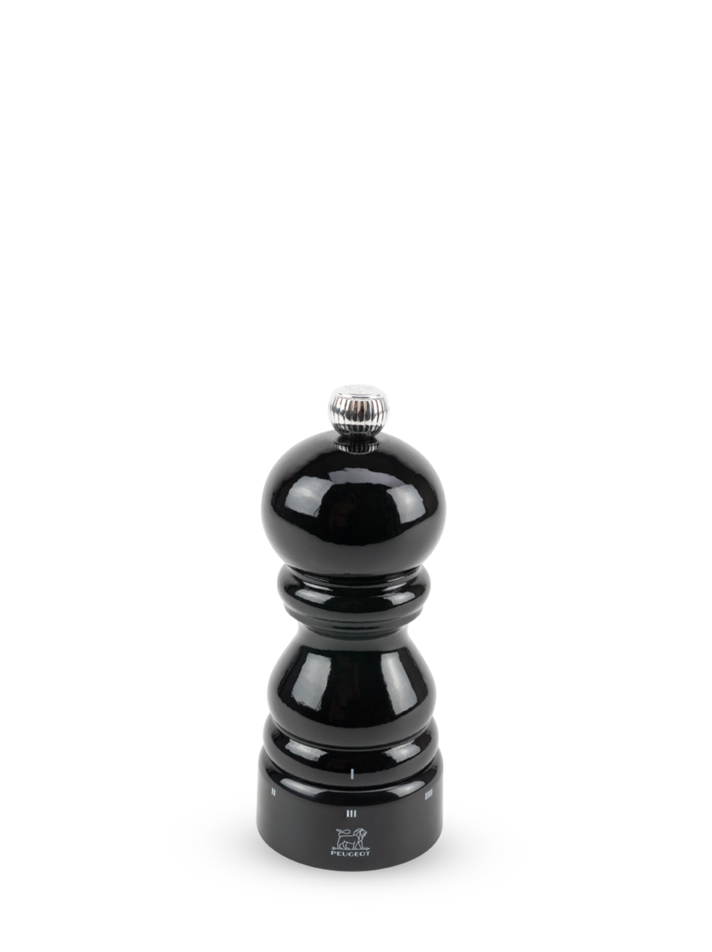 Peugeot Paris U Select Salt Mill 12cm Black Lacquered Finish