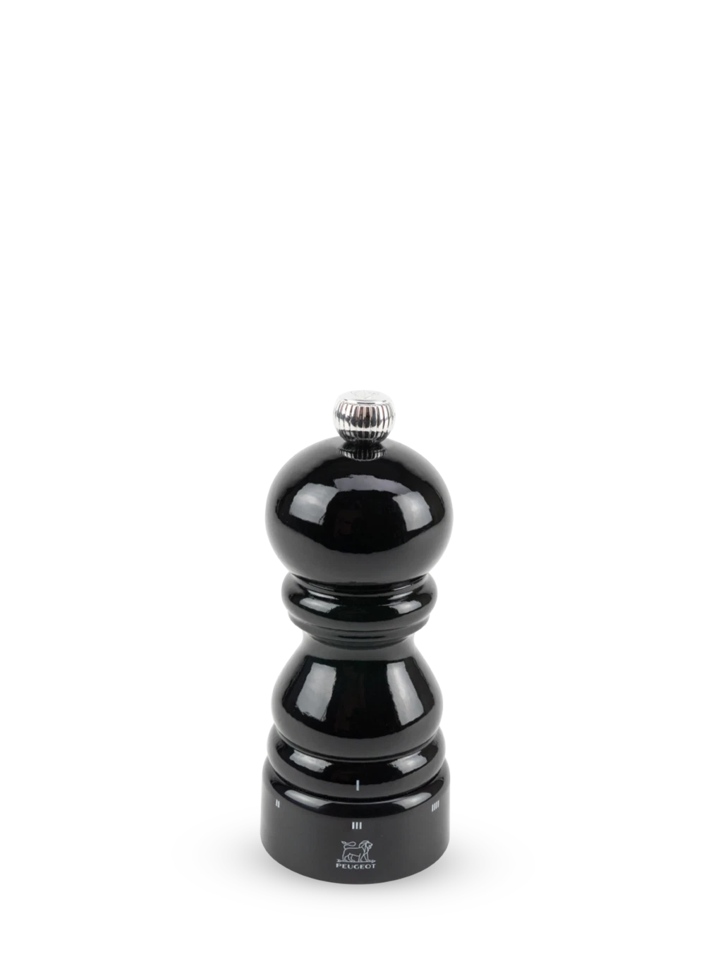 Peugeot Paris U Select Salt Mill 12cm Black Lacquered Finish
