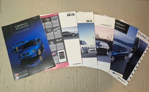 JDM Subaru Legacy BL/BP Sales Catalog/Brochure/Promo Material Assortment - Imagen 1 de 4