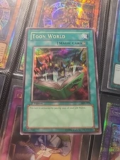 Yu-Gi-Oh! TCG - Toon World MRL-076 - 1st Edition Super Rare - Holo Wavy Print